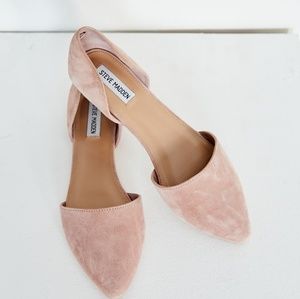 Steve Madden blush pink flats